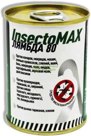 Шашка от насекомых Инсектомакс (InsectoMAX) Лямбда 80г
