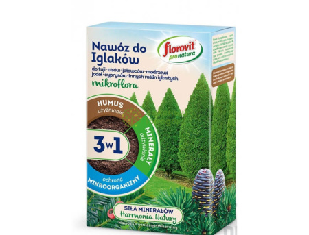 Удобрение Флоровит Про Натура для хвойных, Польша (1 кг)